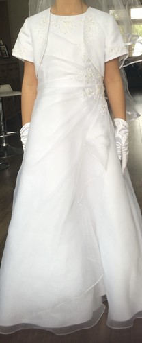First holy communion dress - first,