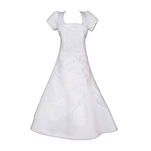 Girls satin holy communion - girls,
